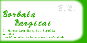 borbala margitai business card